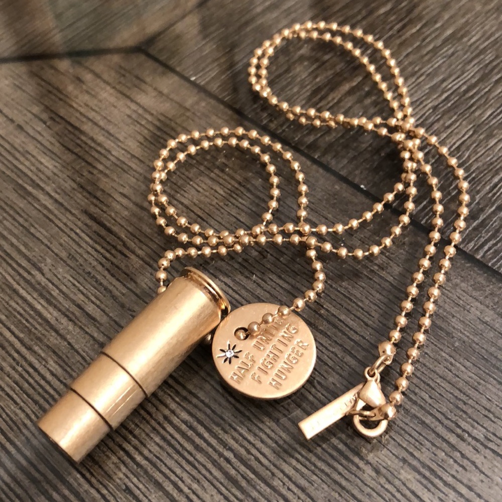 Classic - Fighting Hunger Necklace // Gold